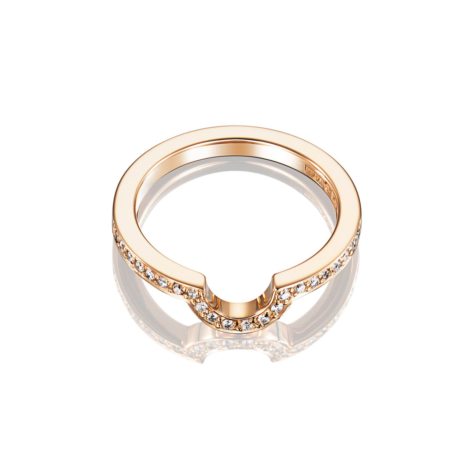 You & Me Threesome Ring bild 4