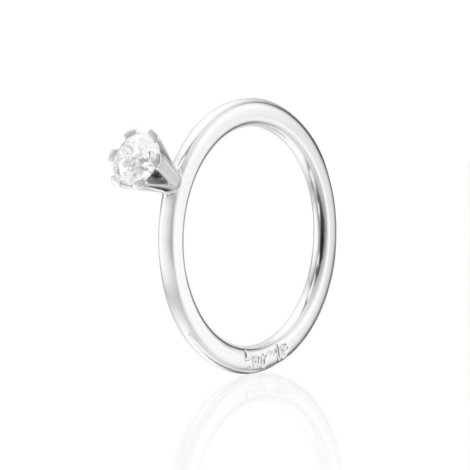 Efva Attling High On Love Ring 0.30 ct 19.75 - PLATINA