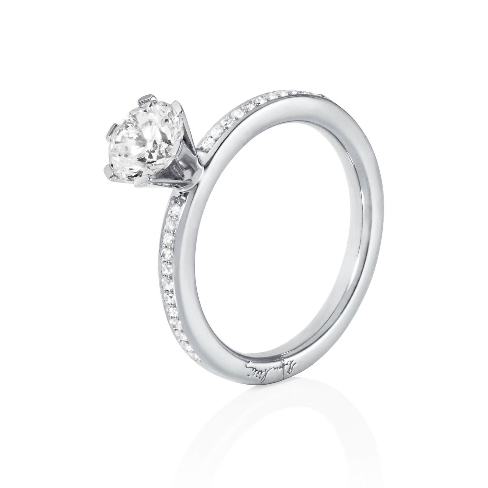 Efva Attling High On Love & Stars Ring 1.0 ct 16.50 - PLATINA