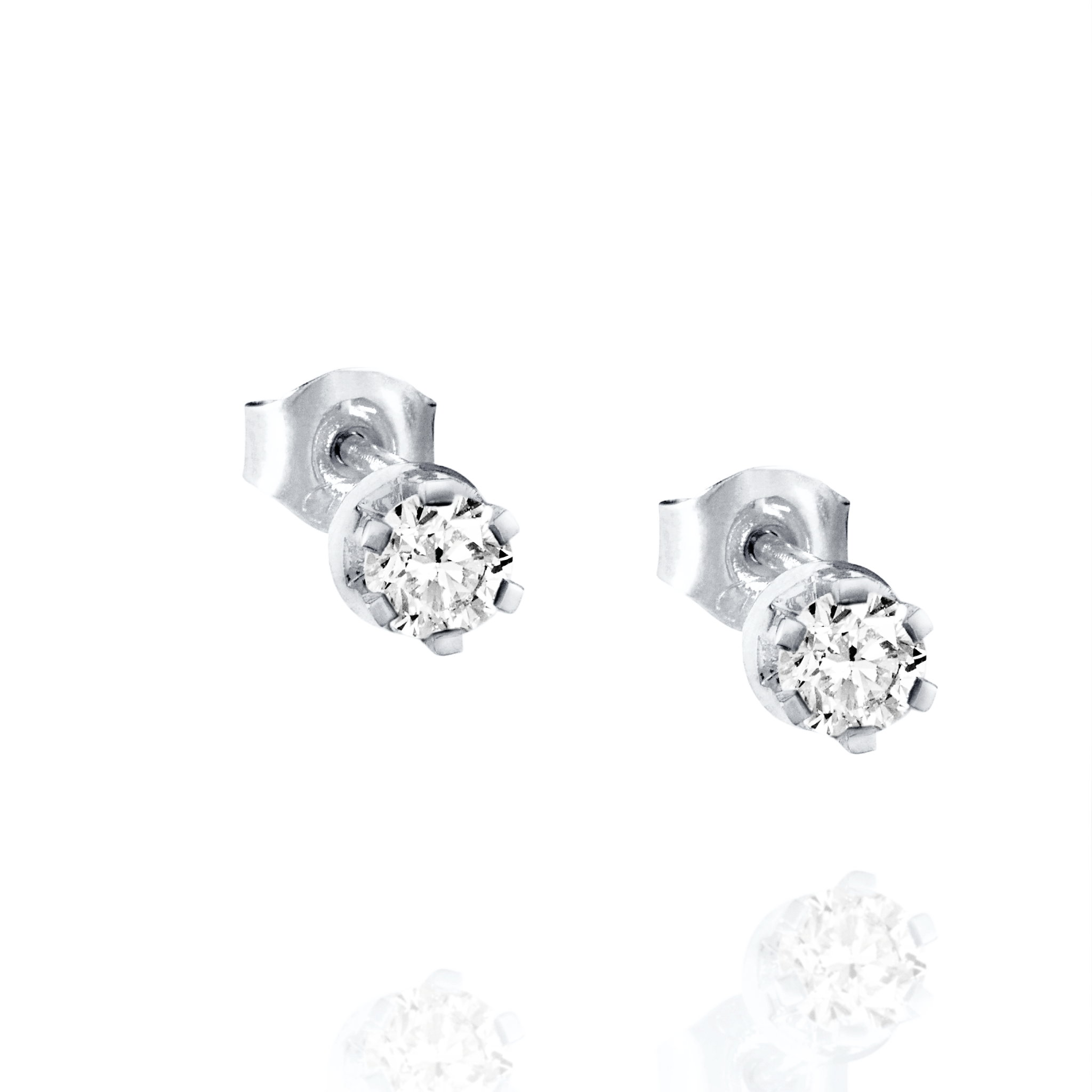 Crown & Stars Ear 0.60 ct ONE SIZE VITGULD