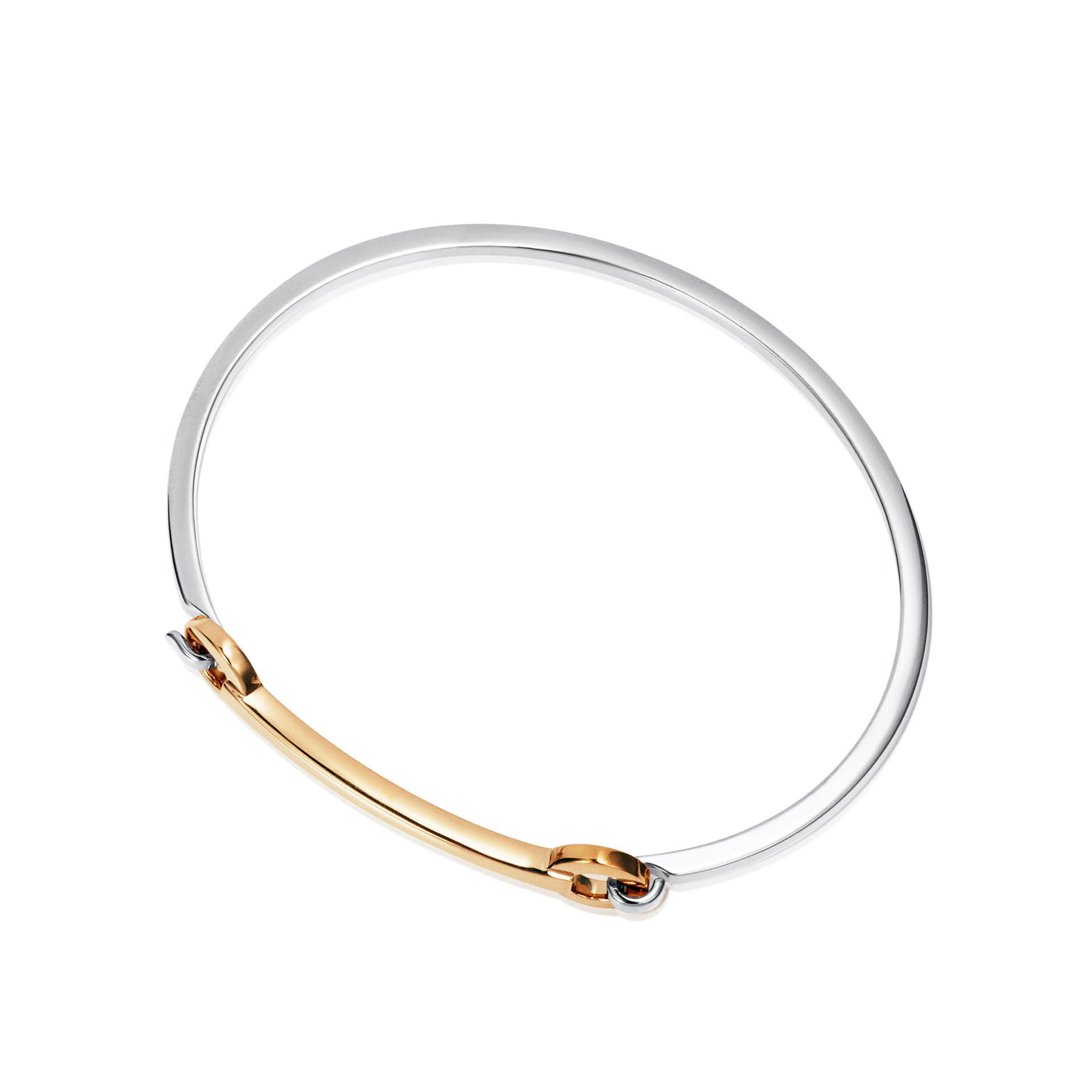 Efva Attling Bianca Cuff S - SILVER & GULDPLÄTERAT SILVER