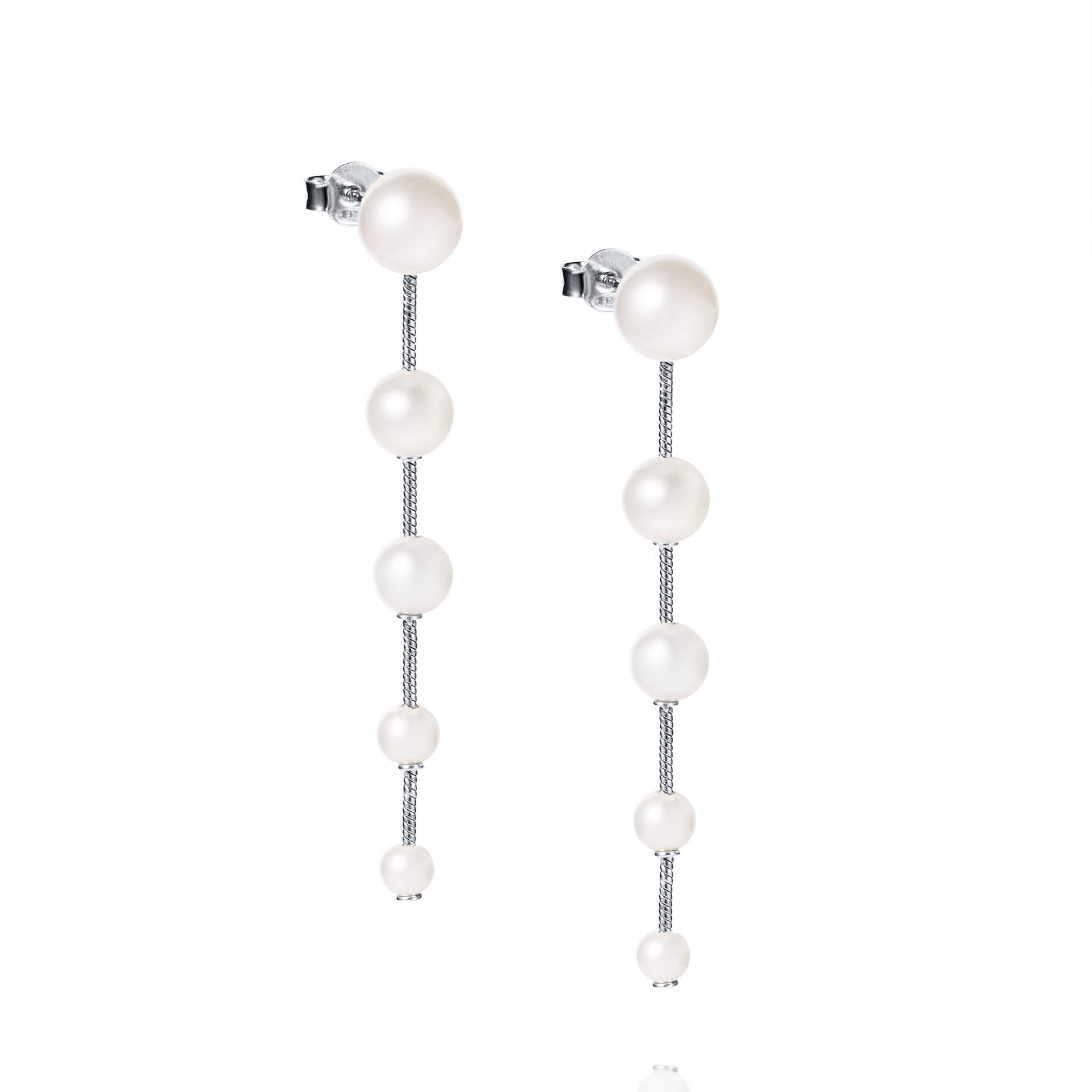 Efva Attling Flowing Pearls Earrings örhängen herr – bild 3