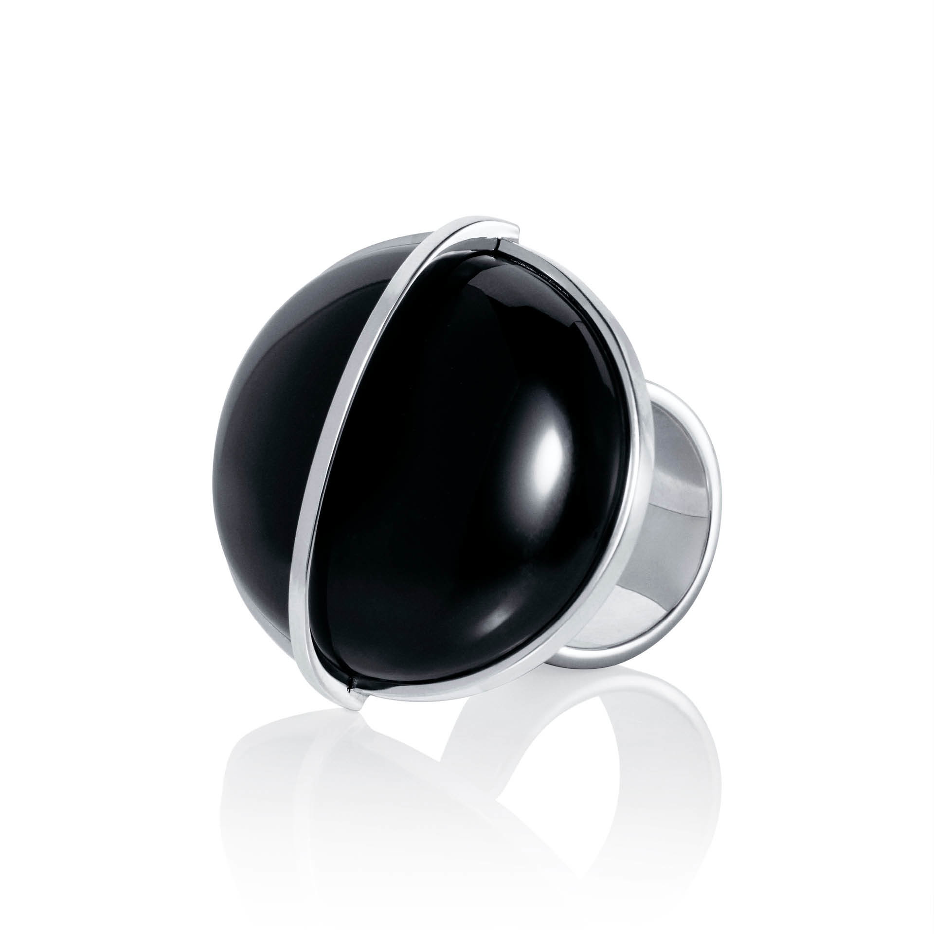 Efva Attling Slick & Black Ring 18.00 - SILVER