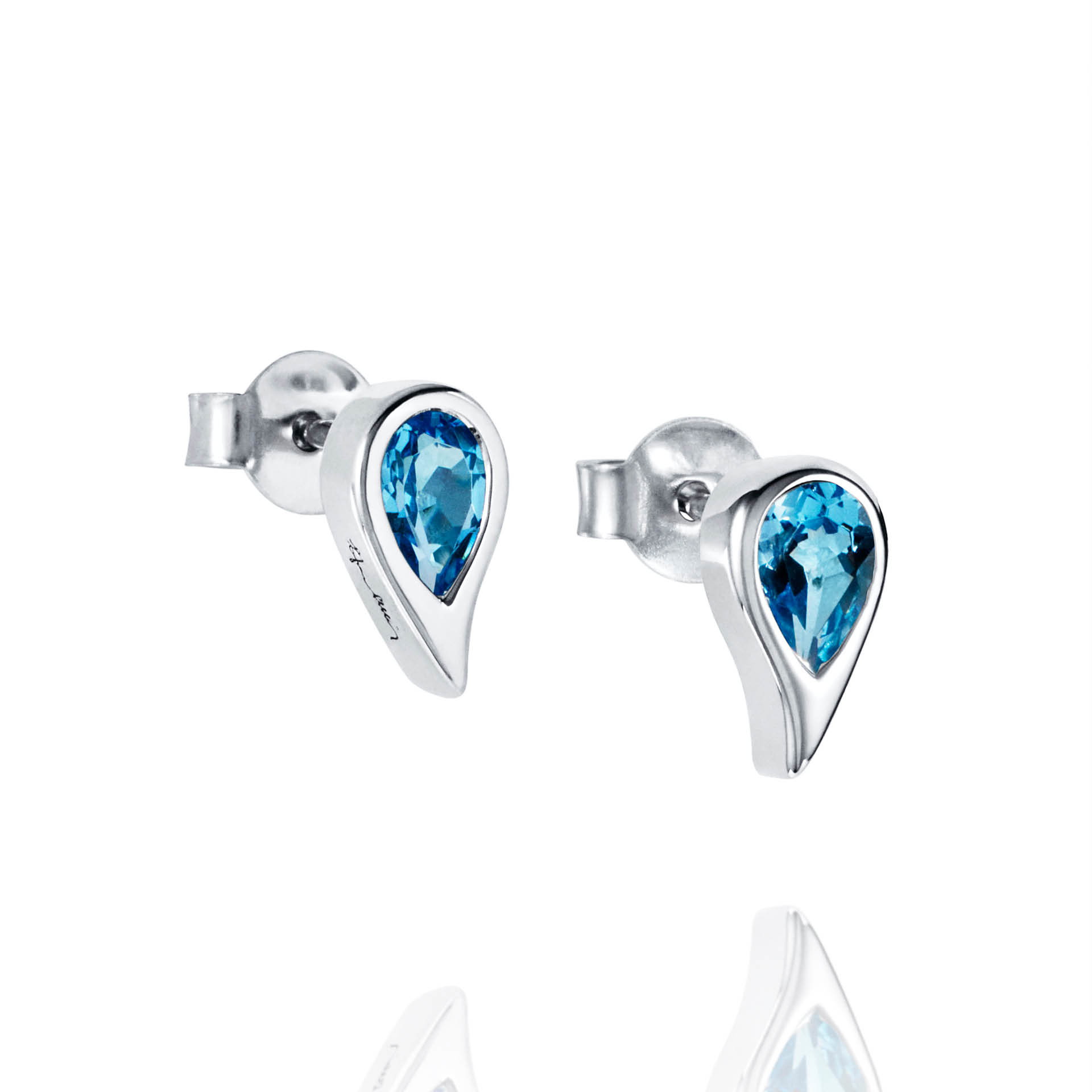 Efva Attling Sparkle Of Life Single Ear Blue Topaz örhängen herr – bild 2