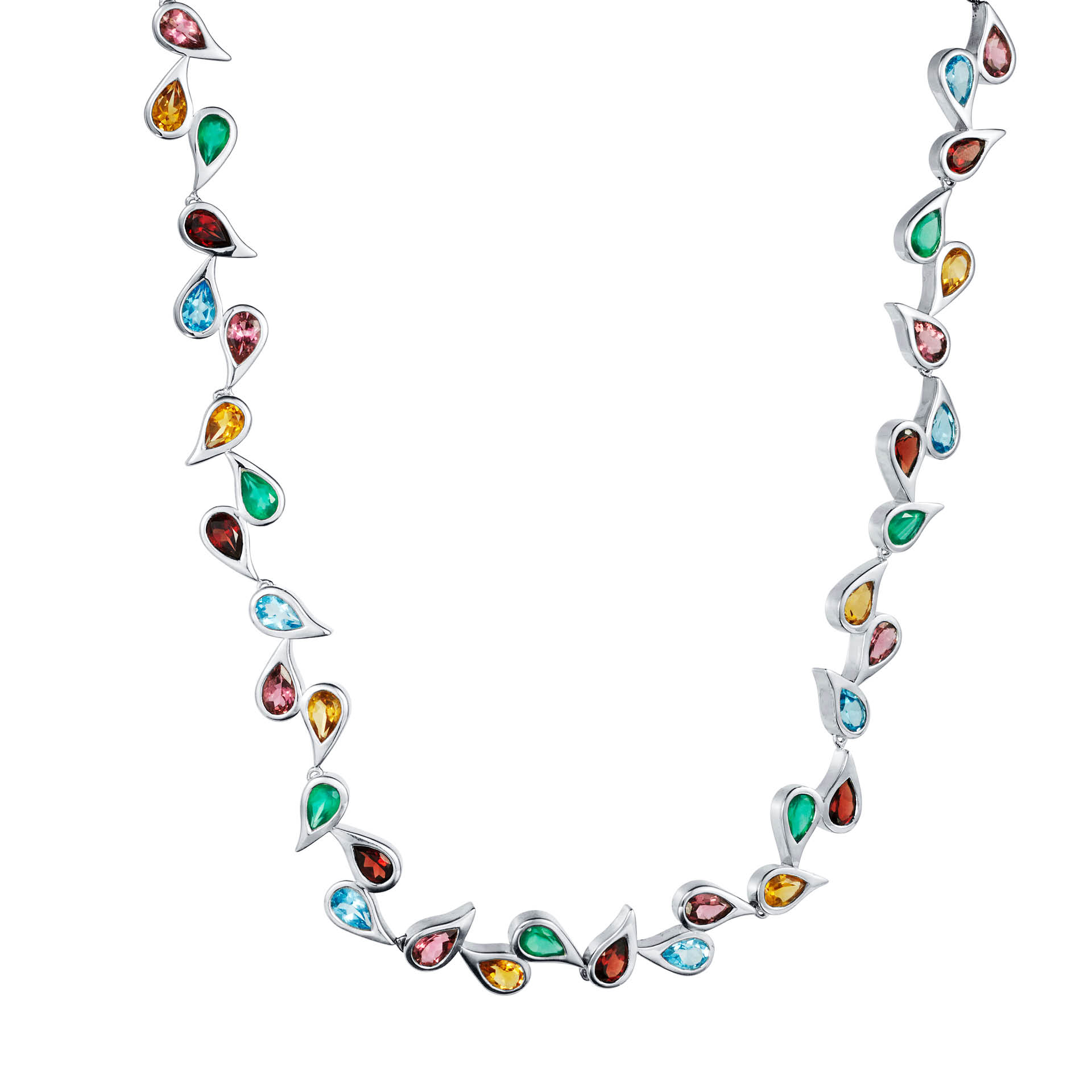 Efva Attling Sparkle Of Life Collier 40/42/45 CM - SILVER