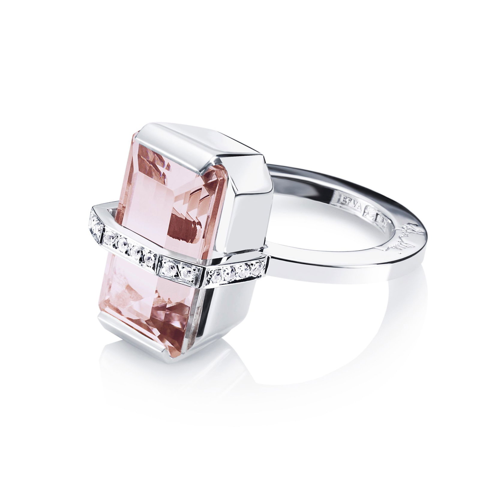 Bend Over Ring – Morganite bild 4