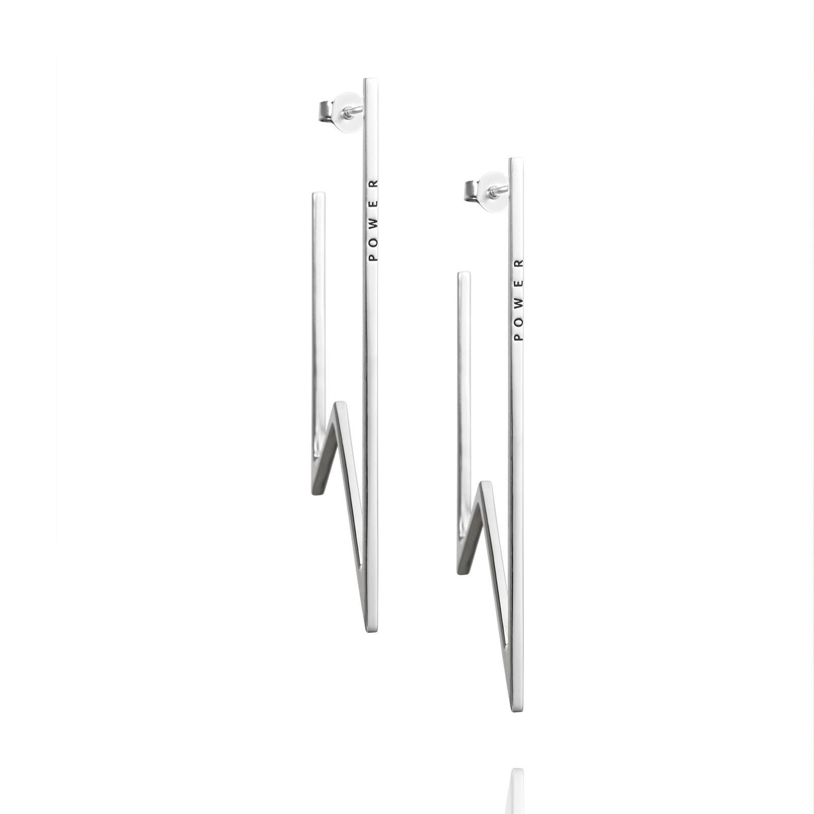 Women Power Earrings.