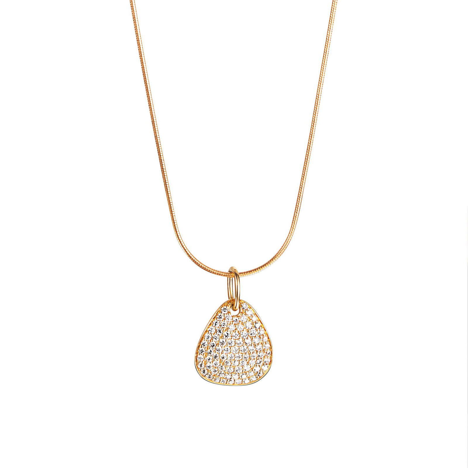 Mini Rose Petal & Stars Pendant