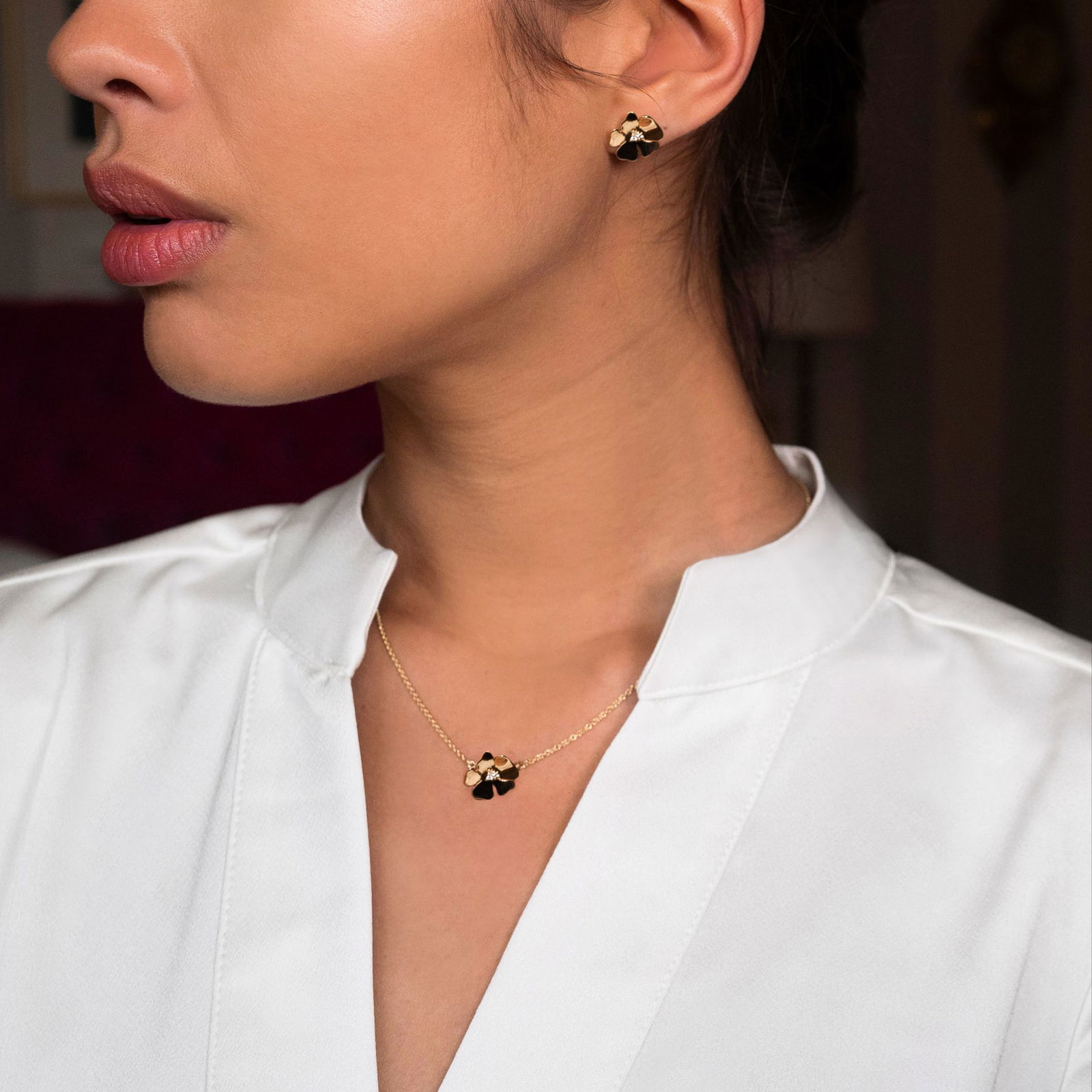 Violet & Stars Necklace bild 2