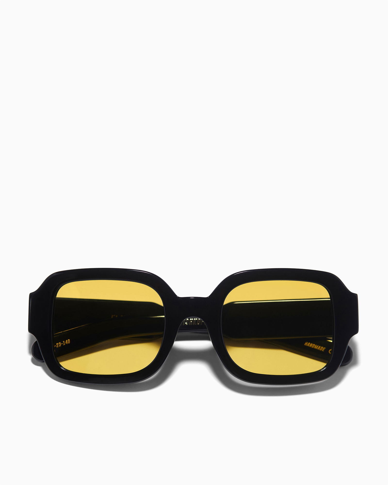 FLATLIST Tishkoff Solid Black / Yellow Lens - Sunglasses