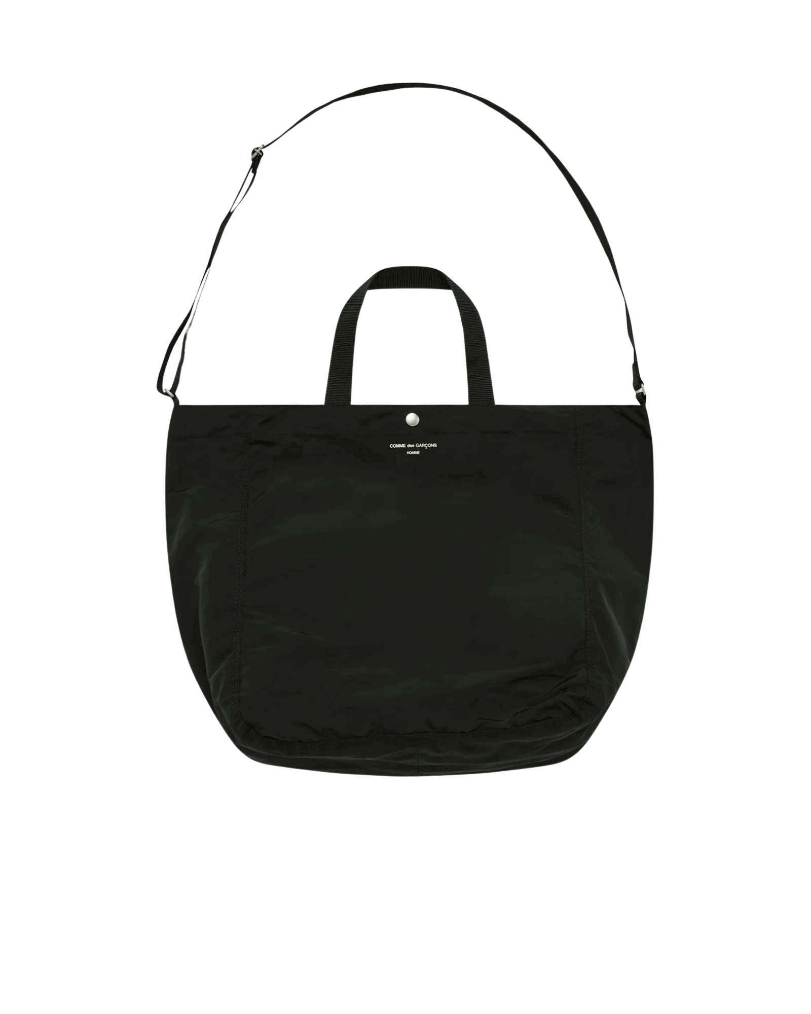 Comme des Garcons HOMME 2-Way Logo Tote Bag Black - Bags