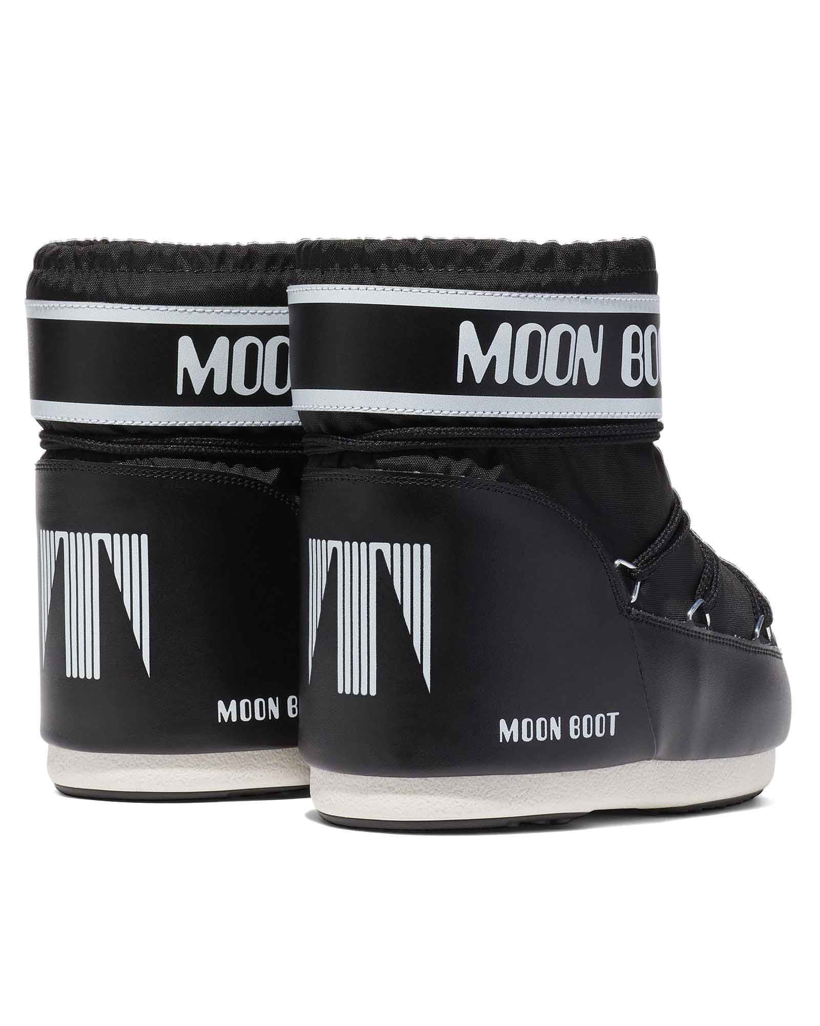 Moon Boot MB Icon Low Nylon Black - Boots | YME Universe