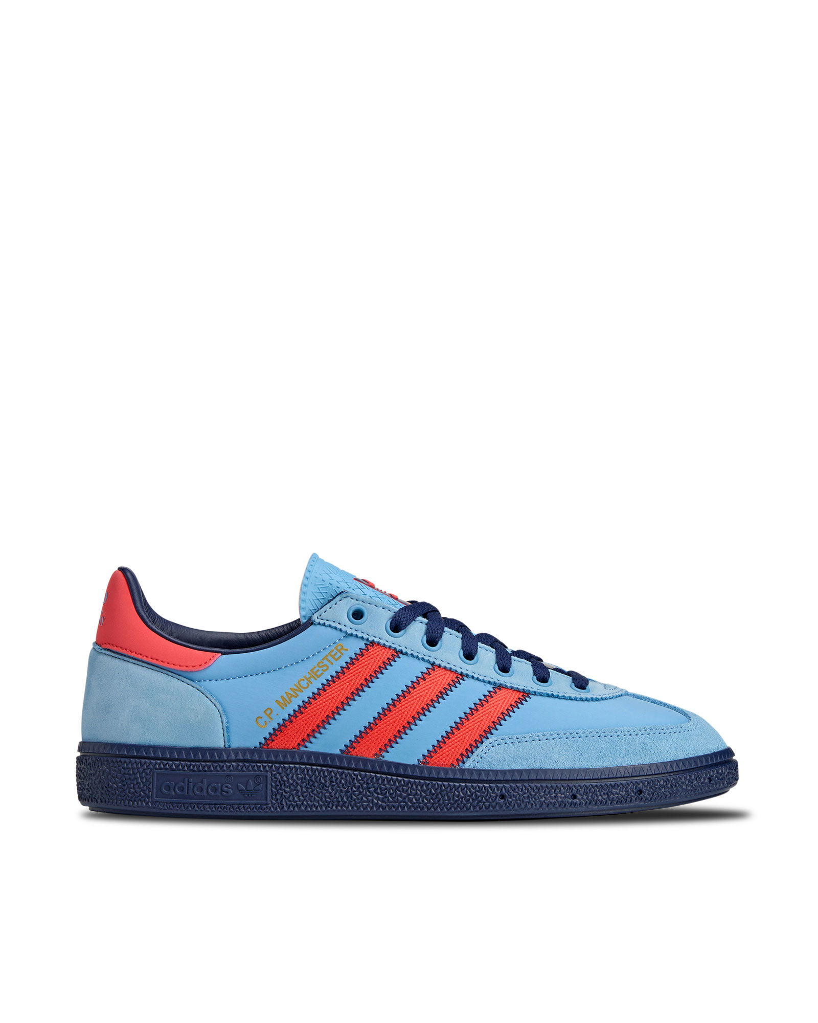 adidas CP Manchester SPZL Light Blue Bright Red Dark Blue Sneakers YME Universe